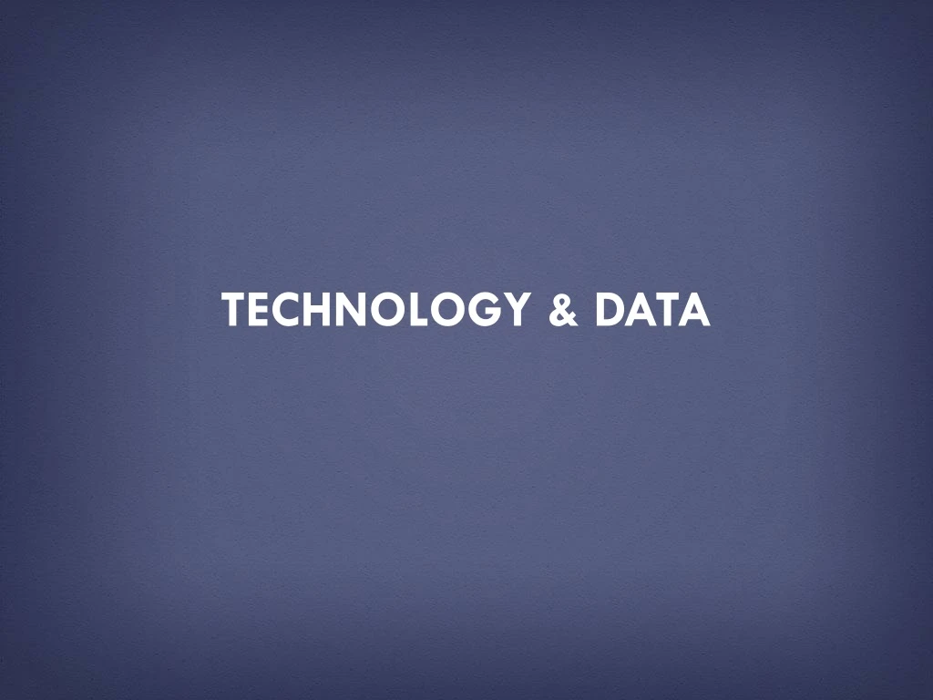 technology data