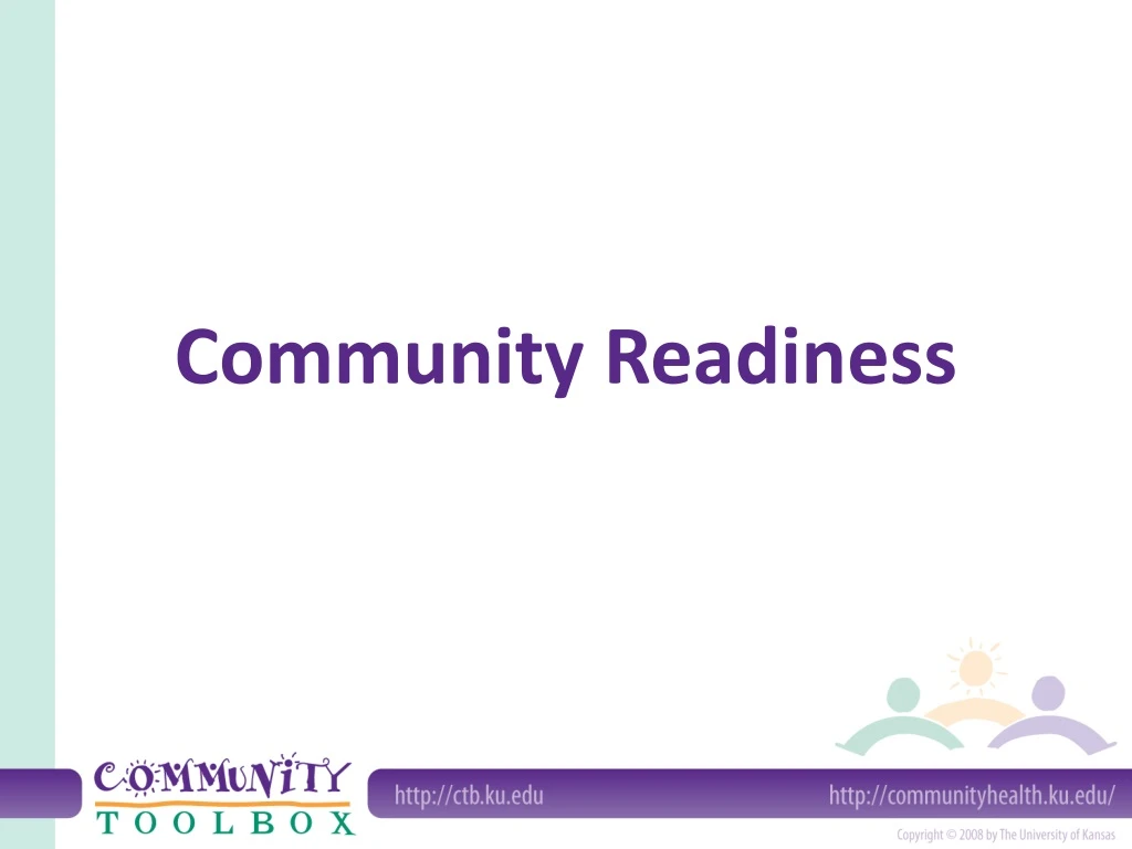 community readiness