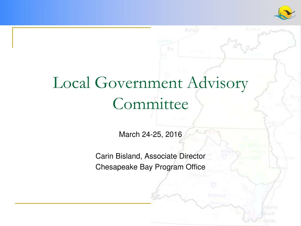 local government advisory committee