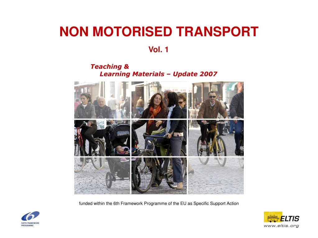 non motorised transport