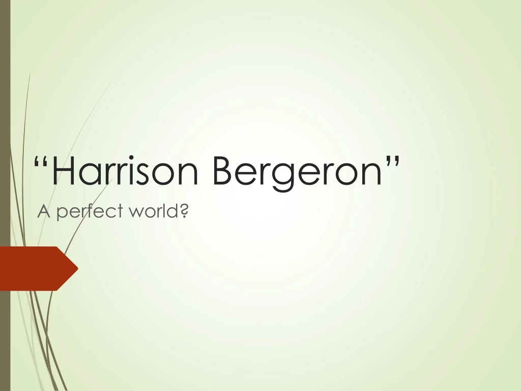 harrison bergeron