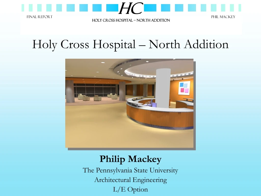 philip mackey the pennsylvania state university architectural engineering l e option