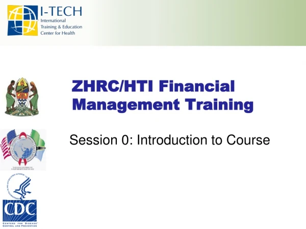 ZHRC/HTI Financial Management Training