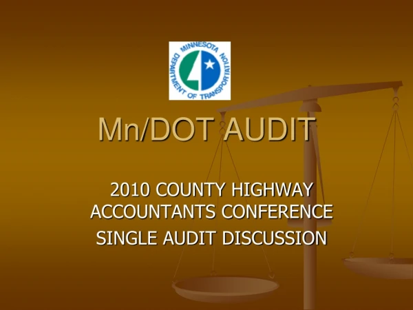 Mn/DOT AUDIT