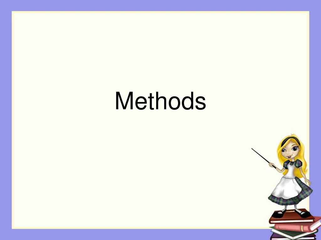 methods