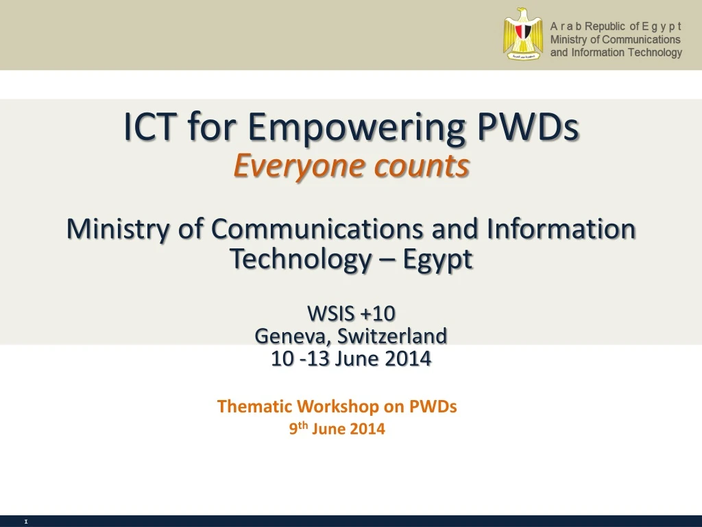 ict for empowering pwds everyone counts ministry