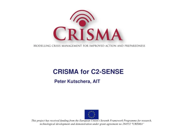 CRISMA for C2-SENSE