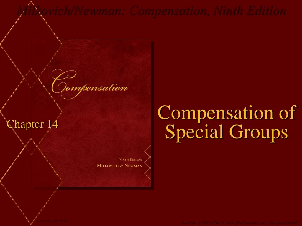 compensation of special groups