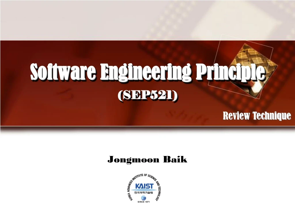 software engineering principle sep521