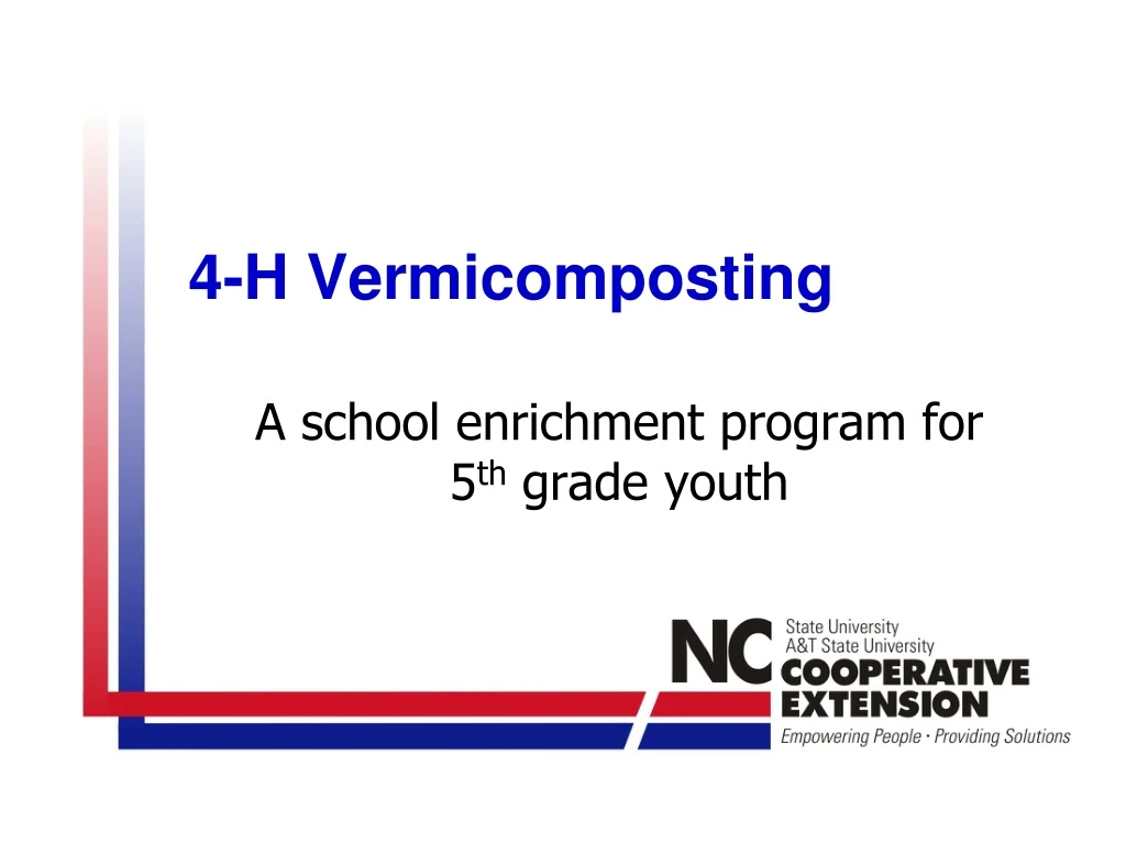 4 h vermicomposting