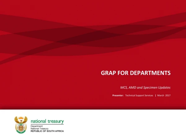 GRAP FOR DEPARTMENTS