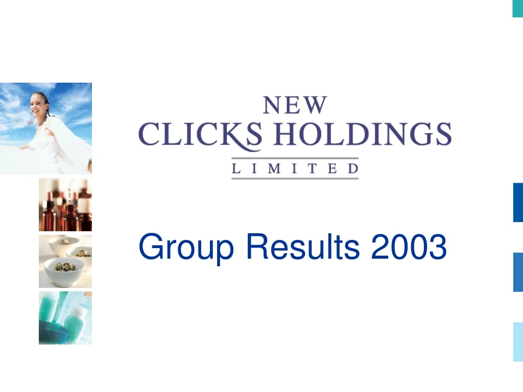 group results 2003