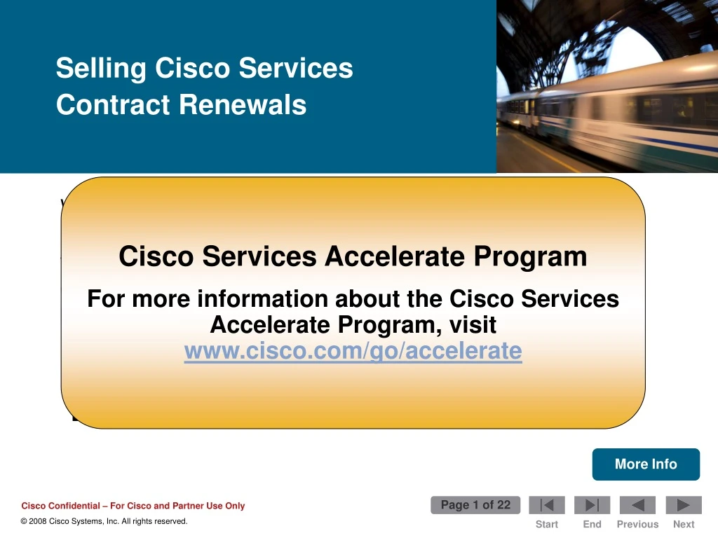 selling cisco services contract renewals