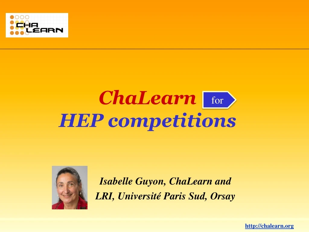 chalearn hep competitions