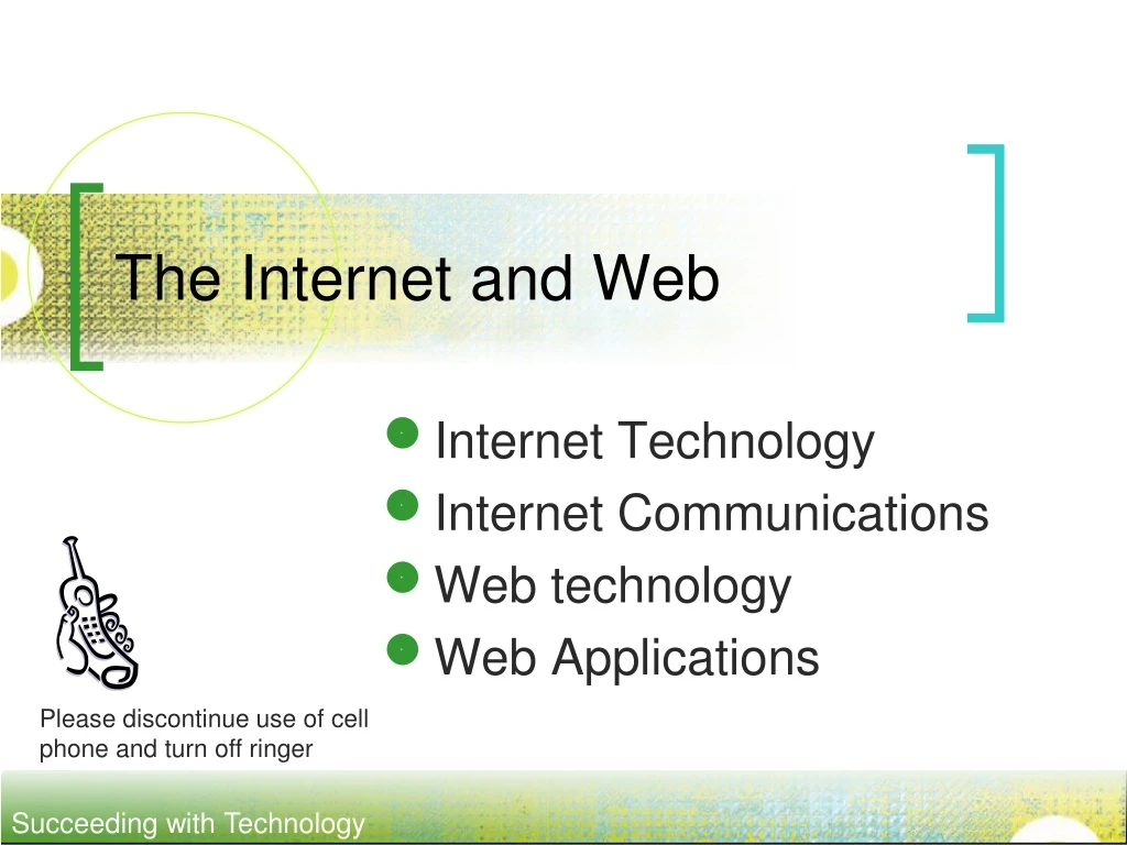 the internet and web