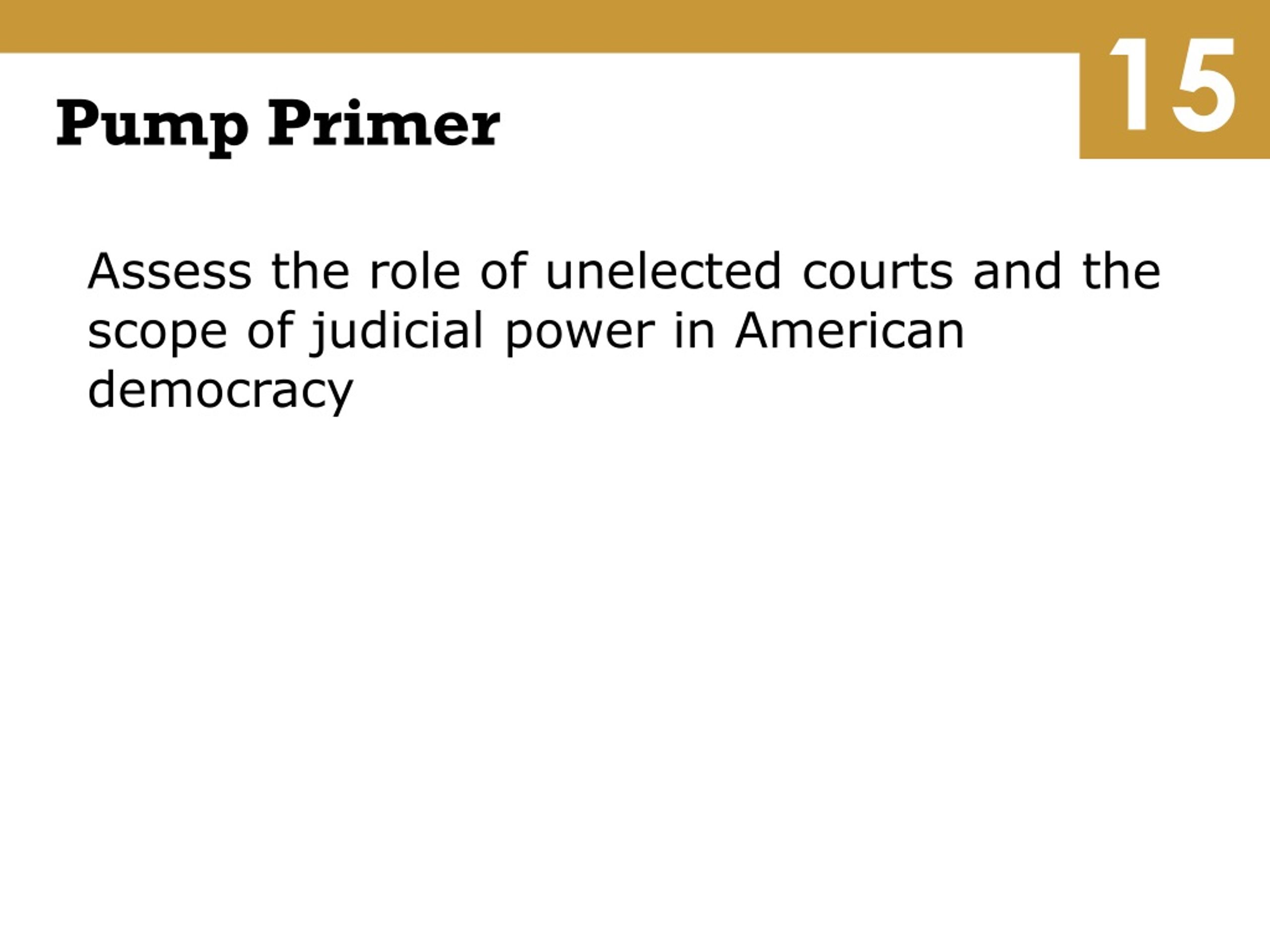 American Judicial System: Scope of Power & Selection Process - slide 1