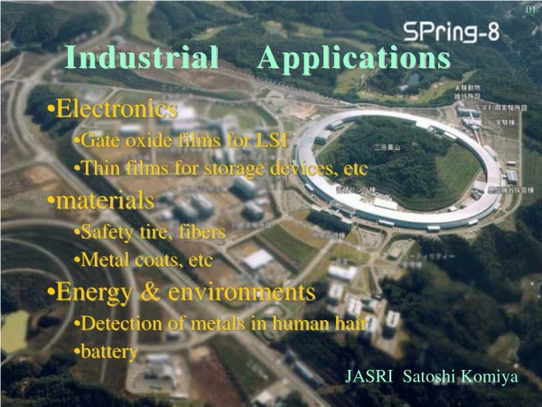 Industrial  Applications