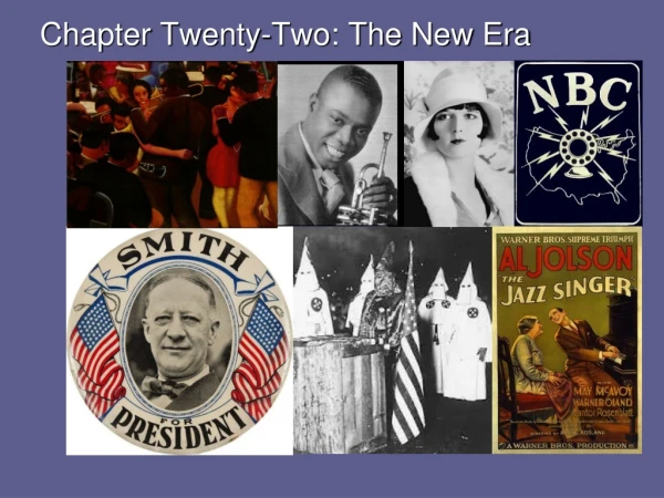 Chapter Twenty-Two: The New Era