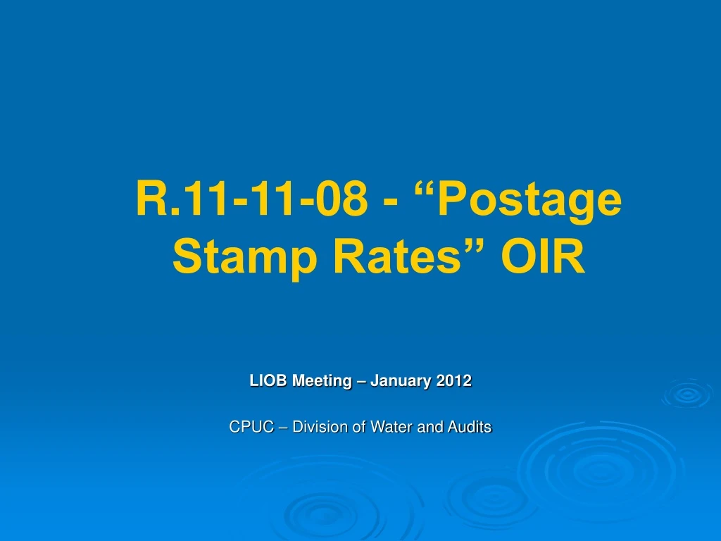 r 11 11 08 postage stamp rates oir