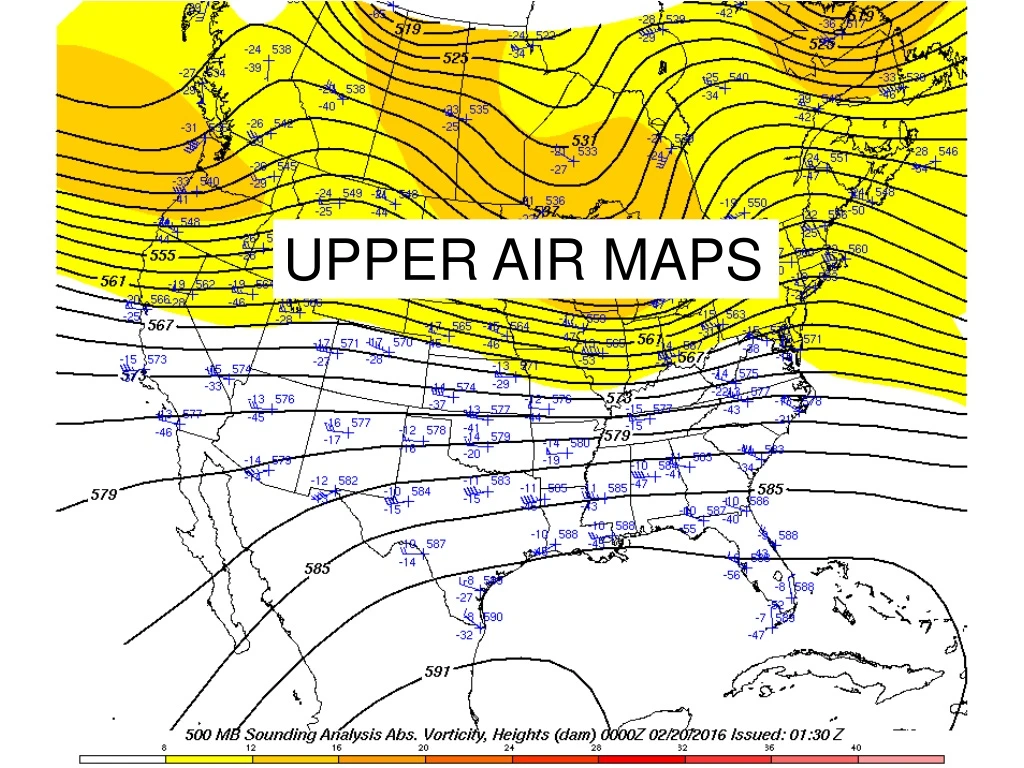 upper air maps