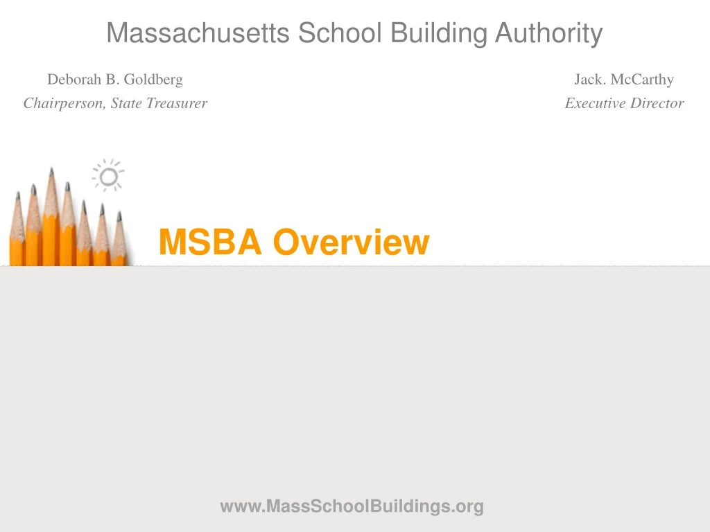 msba overview