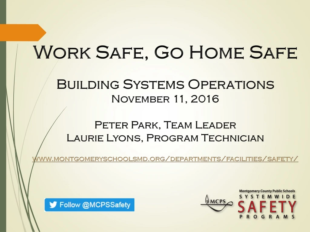 work safe go home safe building systems