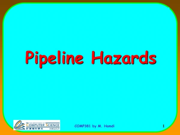 Pipeline Hazards