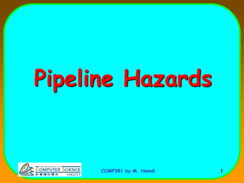 pipeline hazards