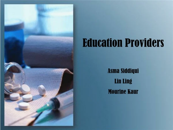 Education Providers