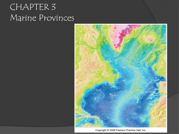 CHAPTER 3   Marine Provinces