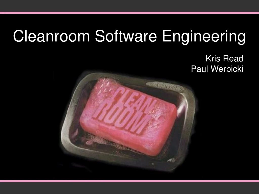 cleanroom software engineering