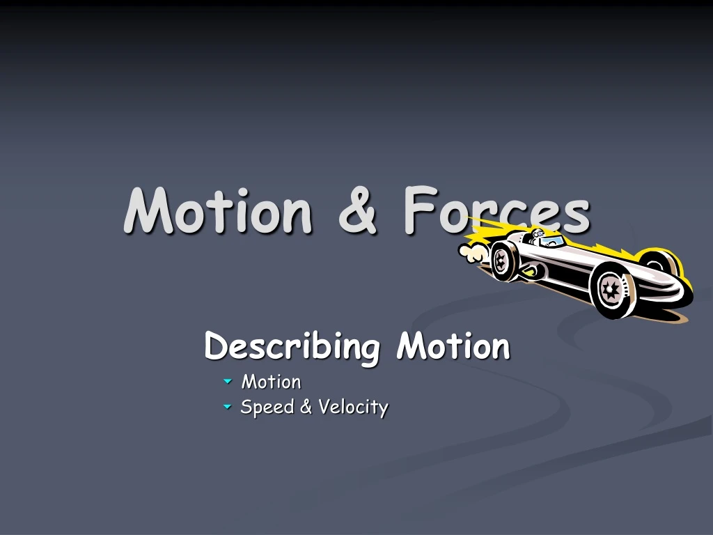 motion forces