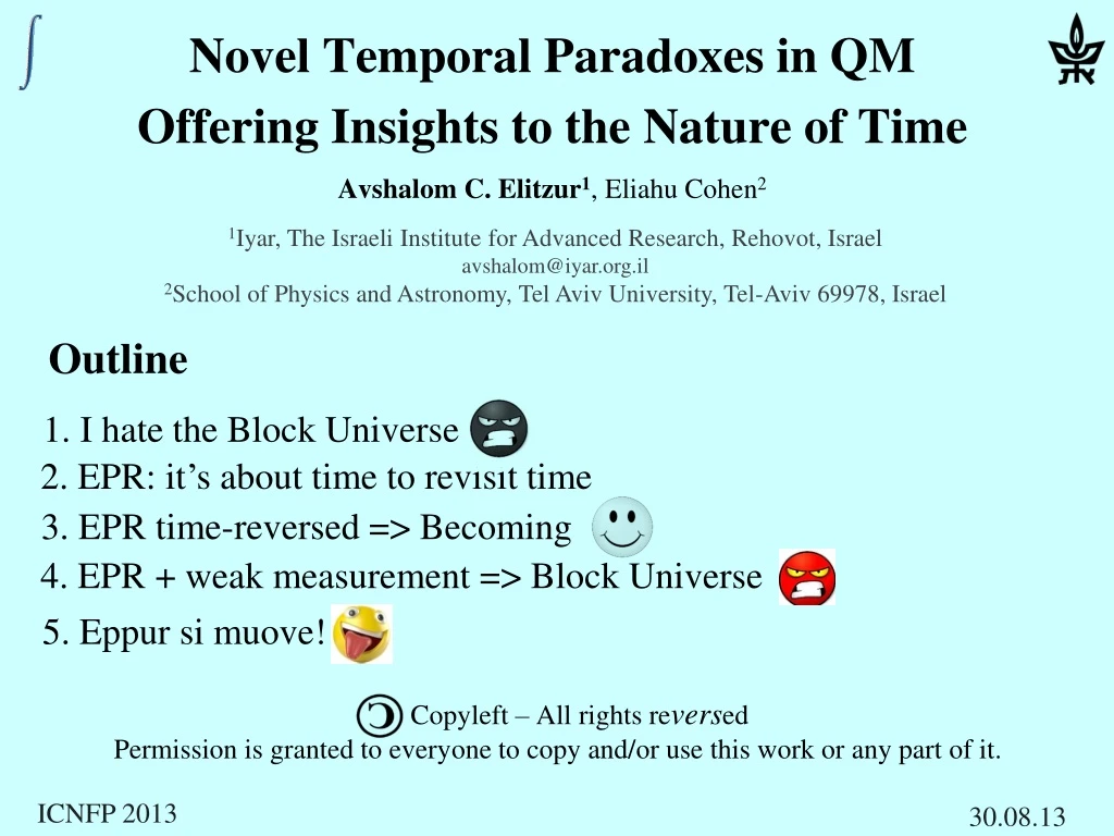 novel temporal paradoxes in qm offering insights