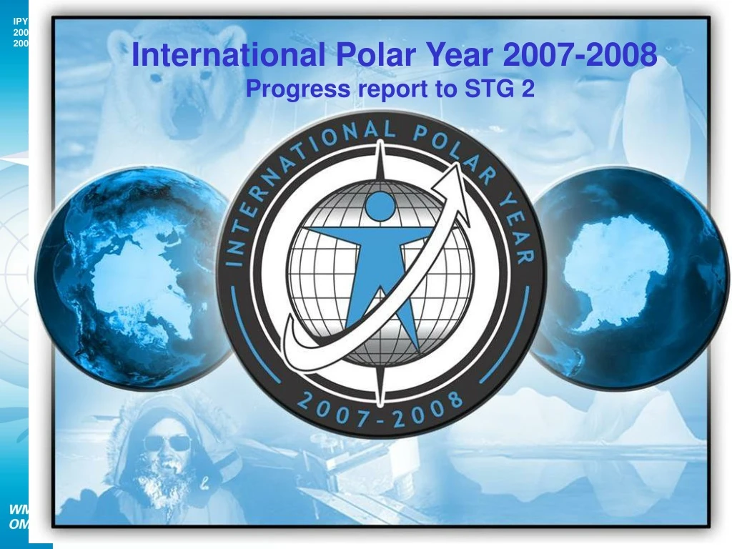 international polar year 2007 2008 progress