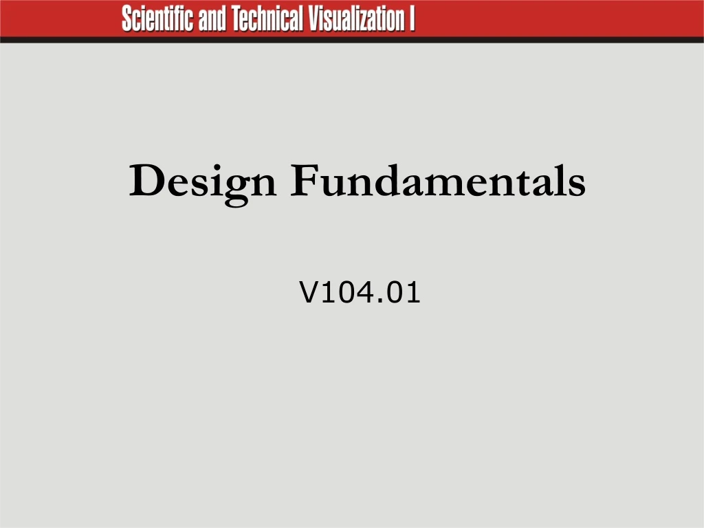 design fundamentals