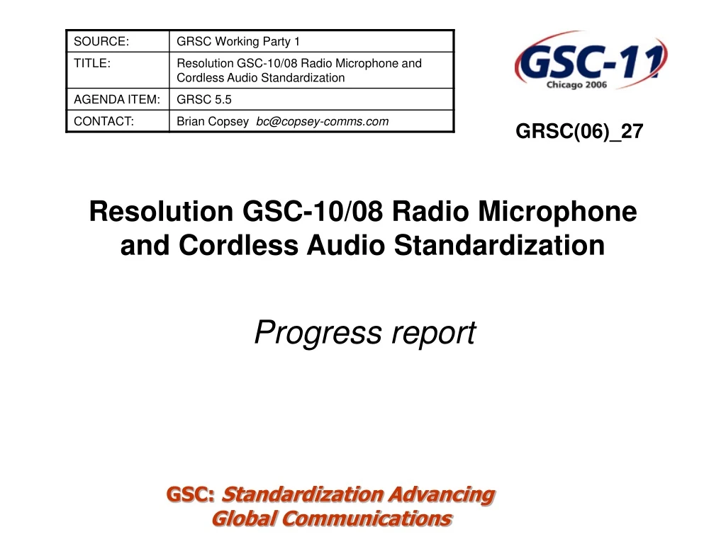 resolution gsc 10 08 radio microphone and cordless audio standardization