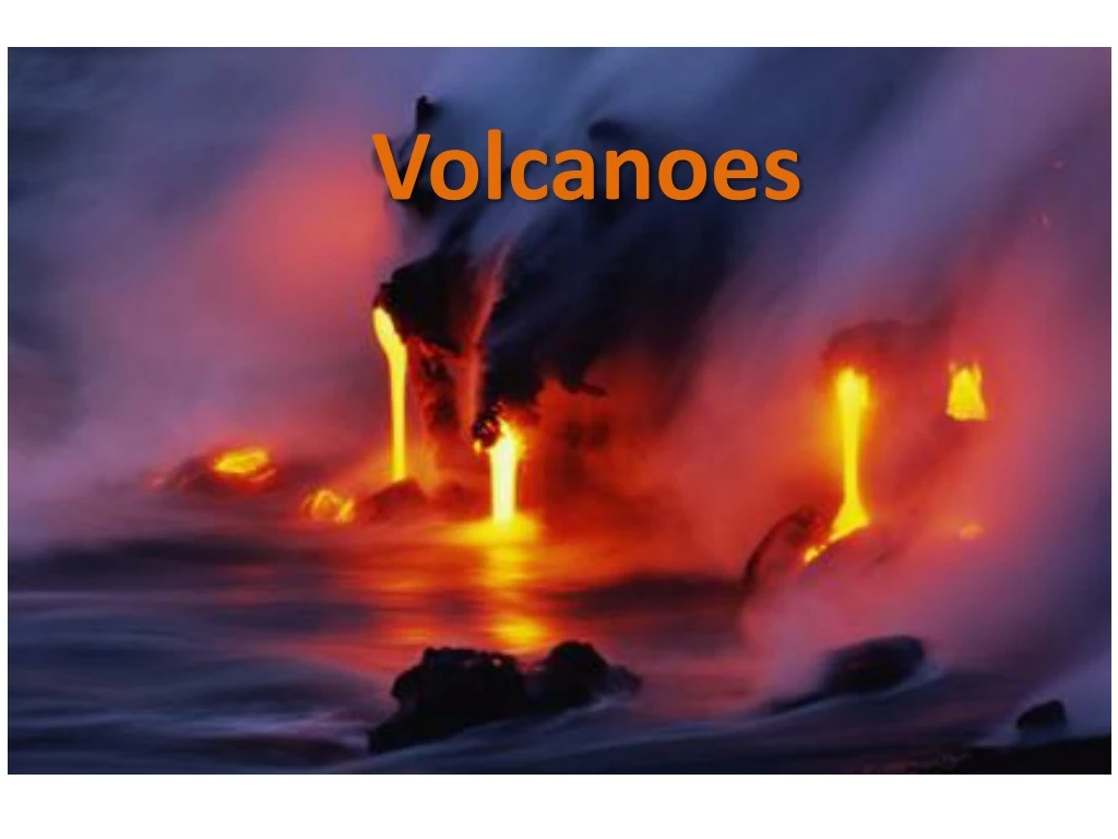 volcanoes