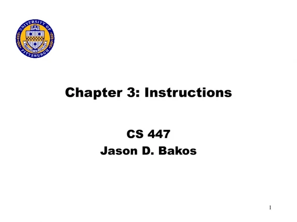 Chapter 3: Instructions