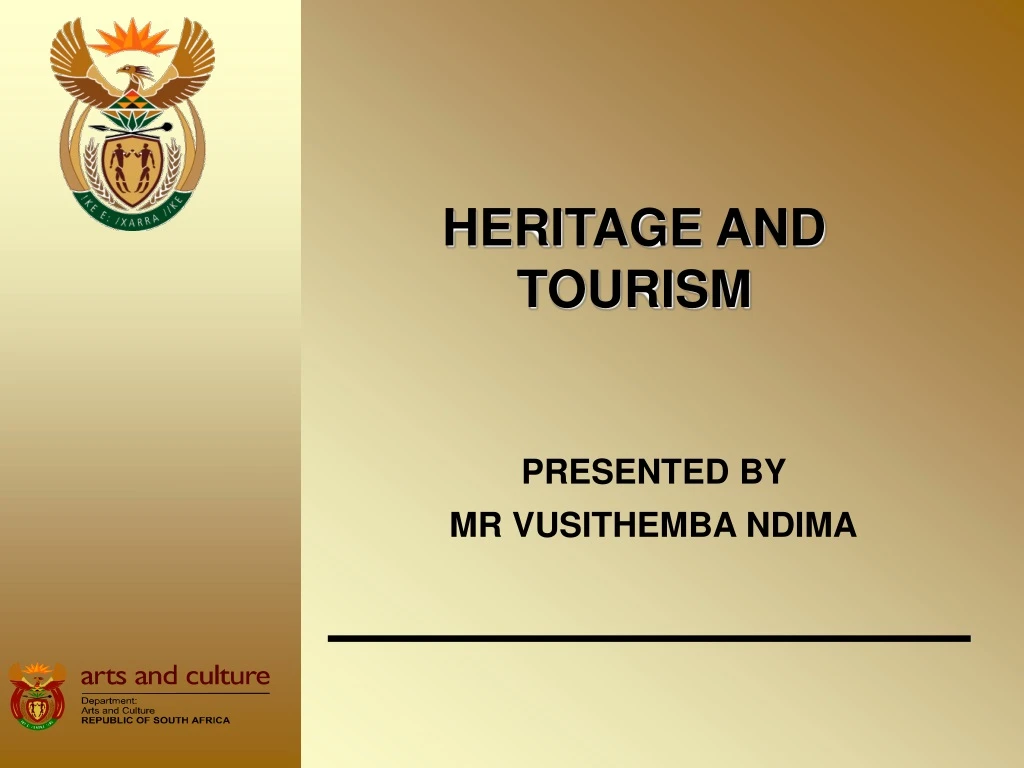 heritage and tourism