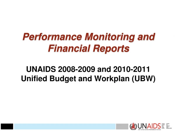 2008-2009 performance reports