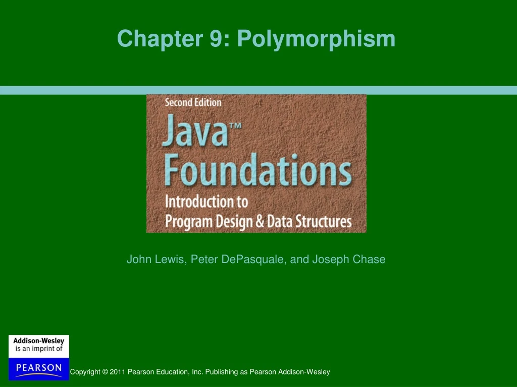 chapter 9 polymorphism