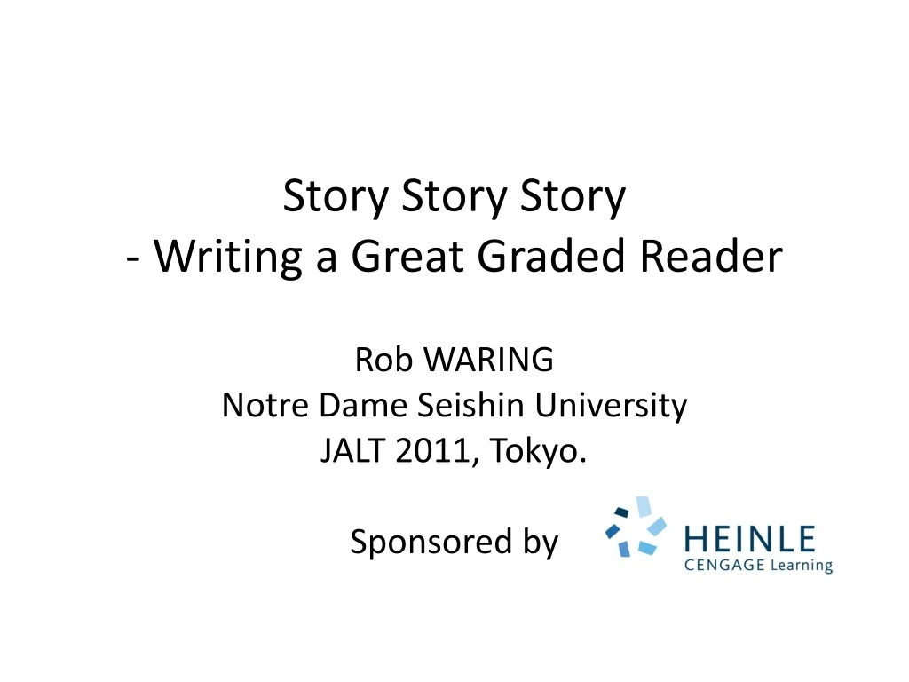 story story story writing a great graded reader
