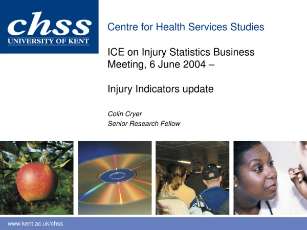 ICE on Injury Statistics Business  Meeting, 6 June 2004  –  Injury Indicators update