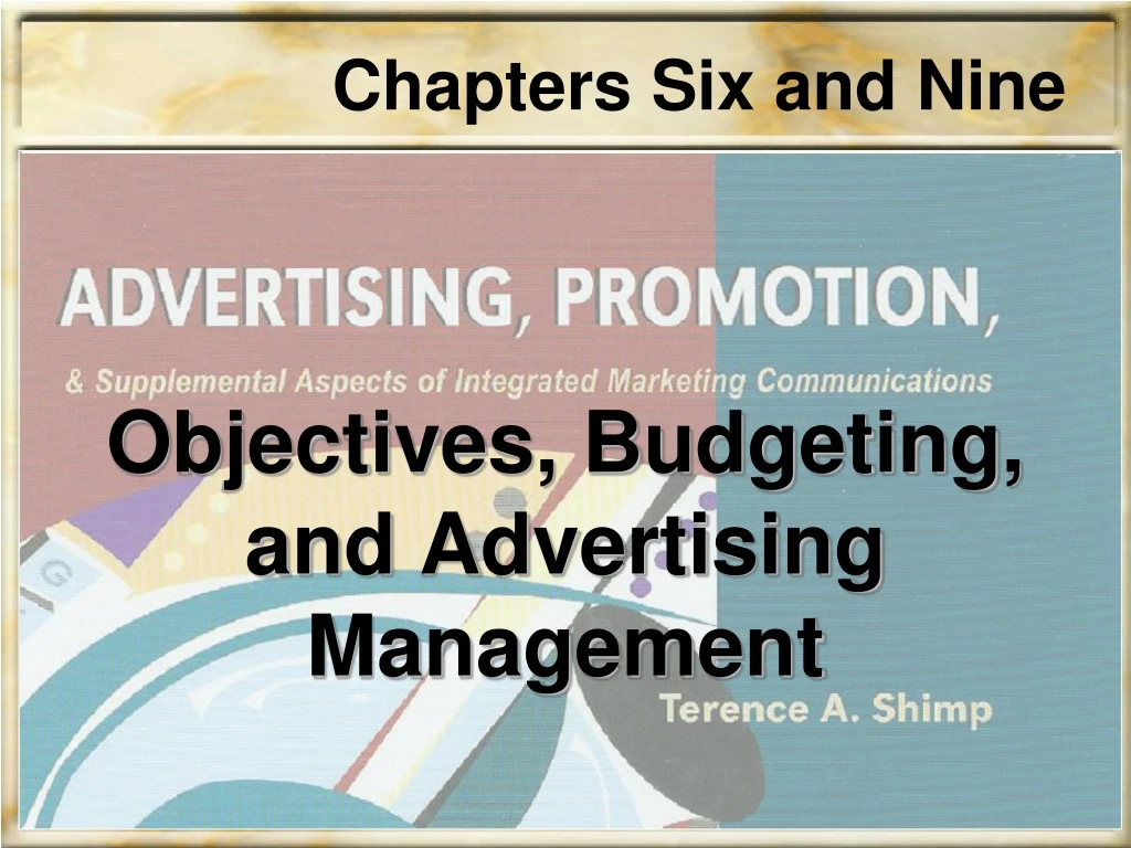 objectives budgeting and advertising management