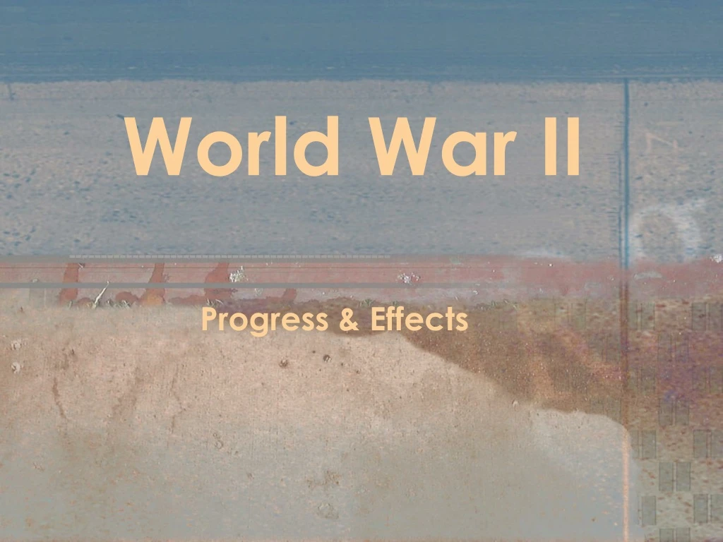 world war ii