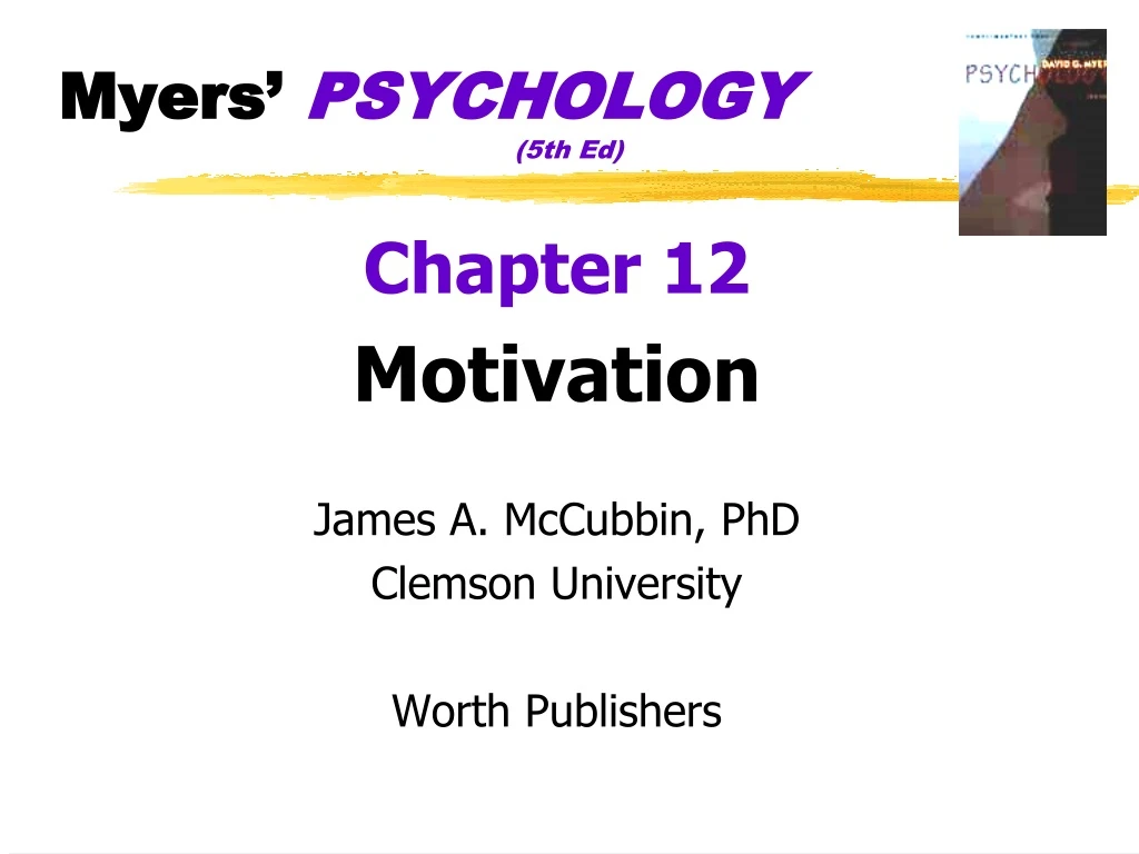 myers psychology 5th ed