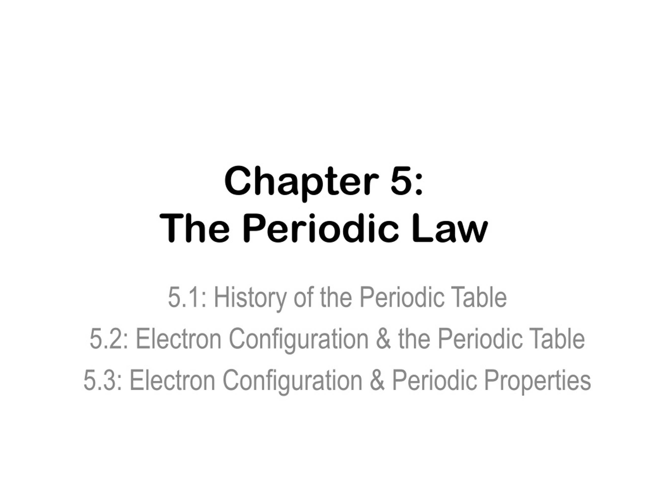 PPT - Evolution of the Periodic Table: From Triads to Groups PowerPoint ...