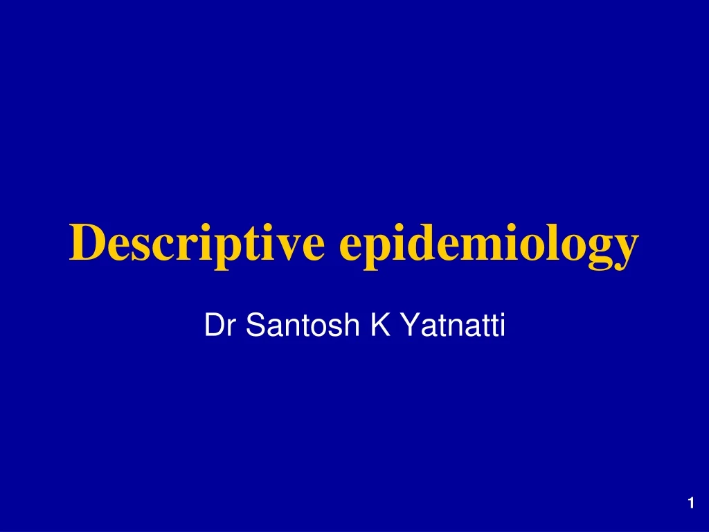 dr santosh k yatnatti