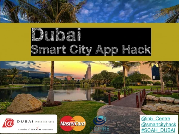 @in5_Centre @ smartcityhack # SCAH_DUBAI