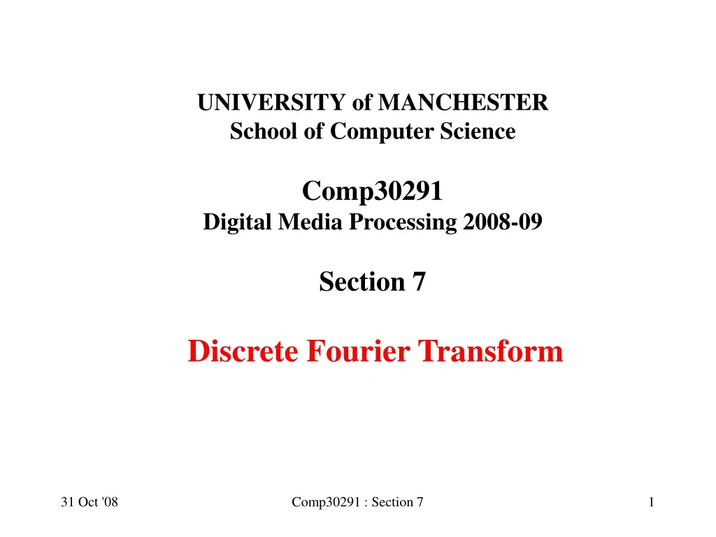 university of manchester school of computer